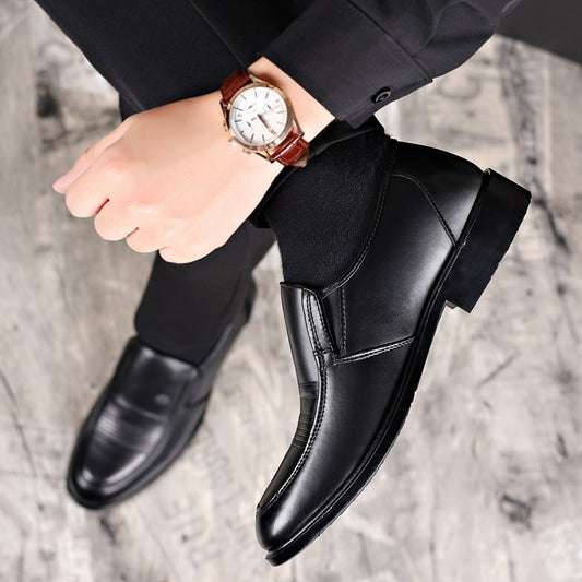 Men's Genuine England Style Business Formal Wear Leather Shoes