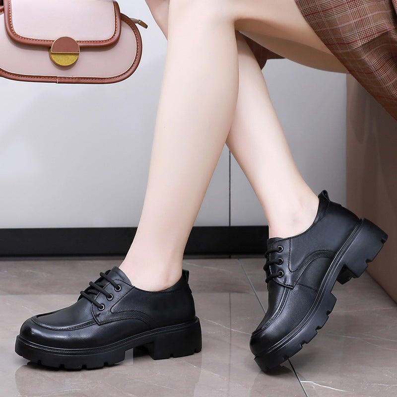 Women's Autumn Soft Bottom Platform Pumps Men's Shoes