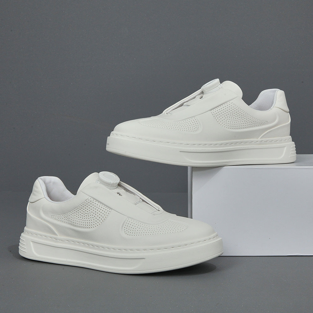 Men's Trendy Affordable Luxury Slip-on Rotating Buckle Sneakers