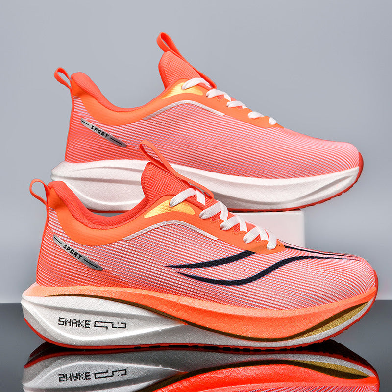 Men's Flying Electric Running Carbon Plate Sports Racing Sneakers