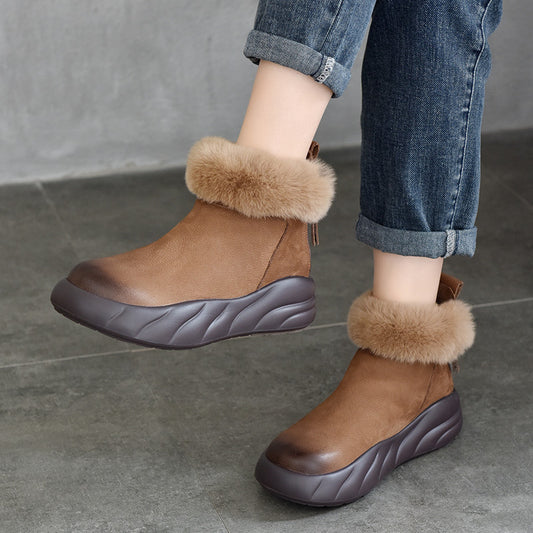 Activity Price Platform Bootie Fleece Lined Snow Boots