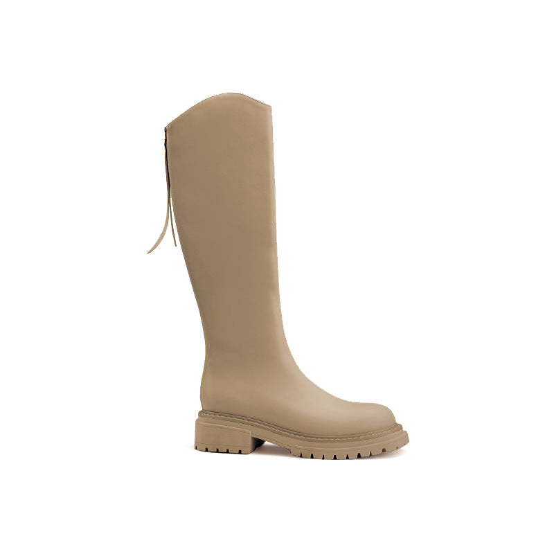 Women's Grape Mom Fleece-lined V Cut Knight Boots
