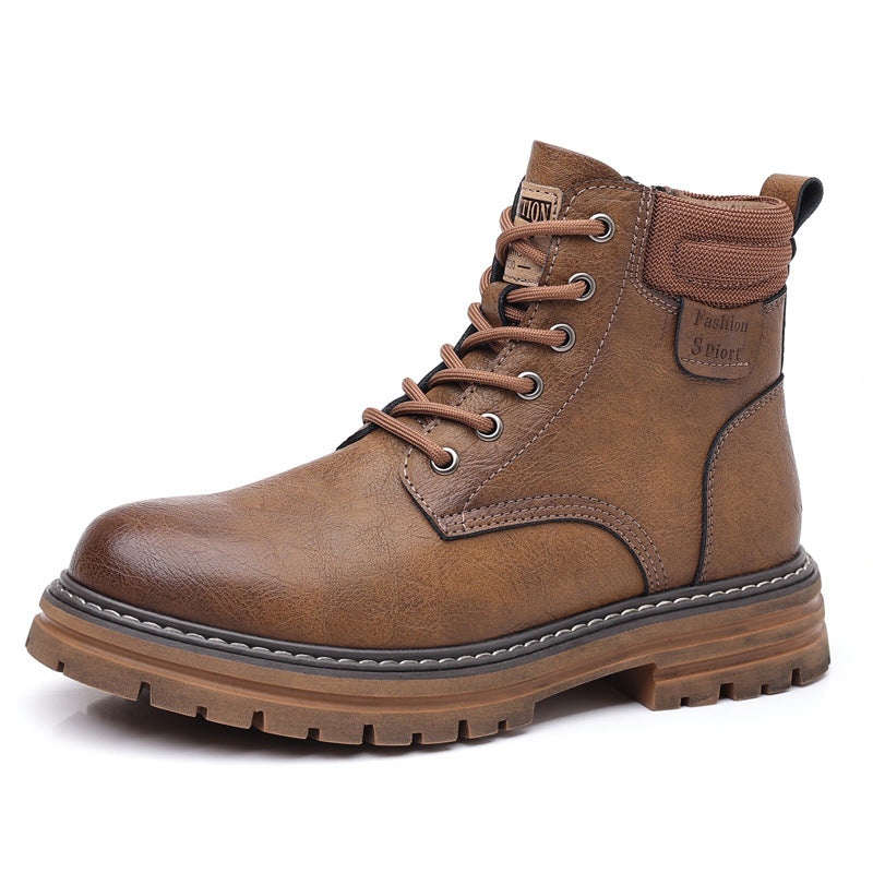 Men's Outdoor Martin Retro Motorcycle British Style Boots