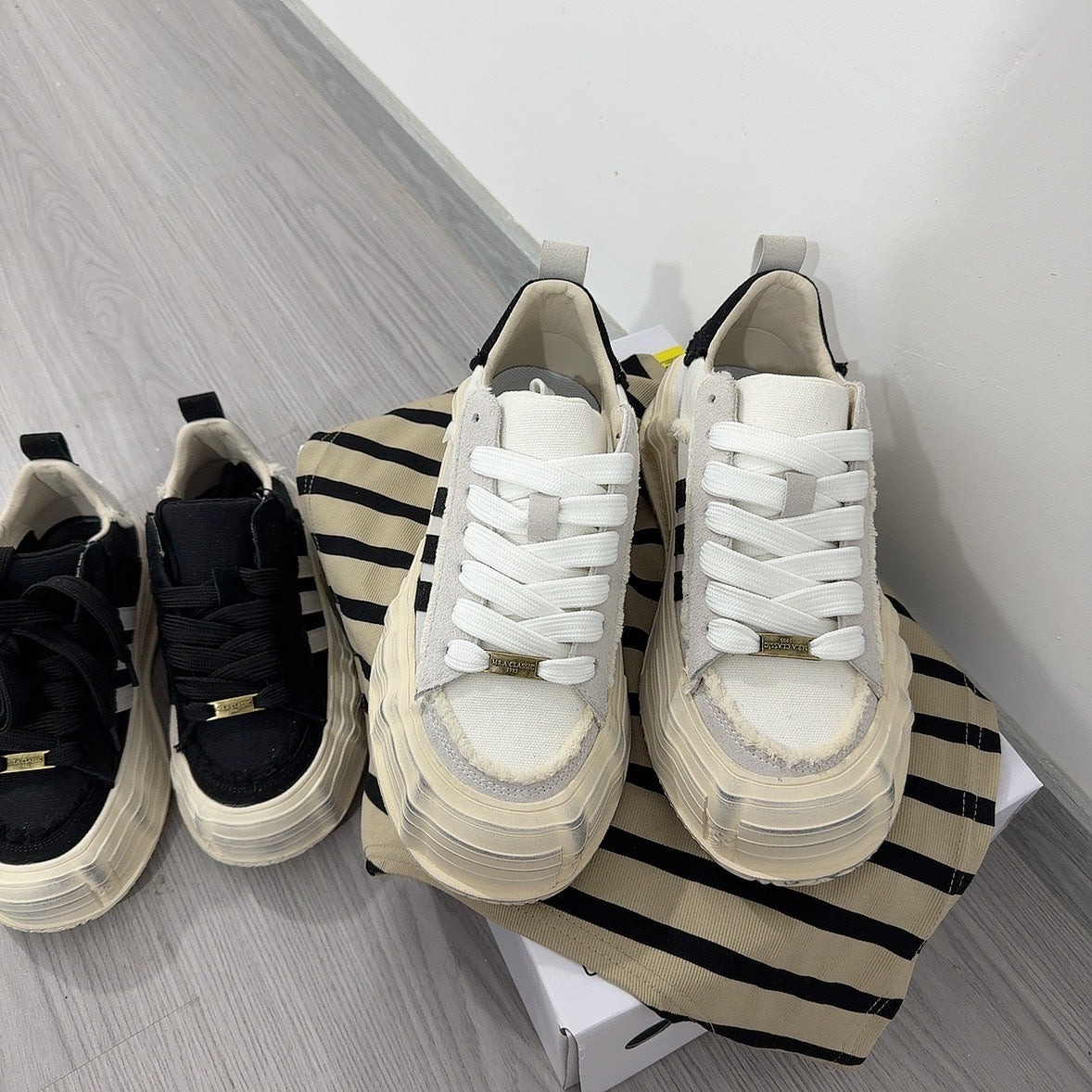 Women's Old Thick-soled Spring Versatile Couple Niche Sneakers