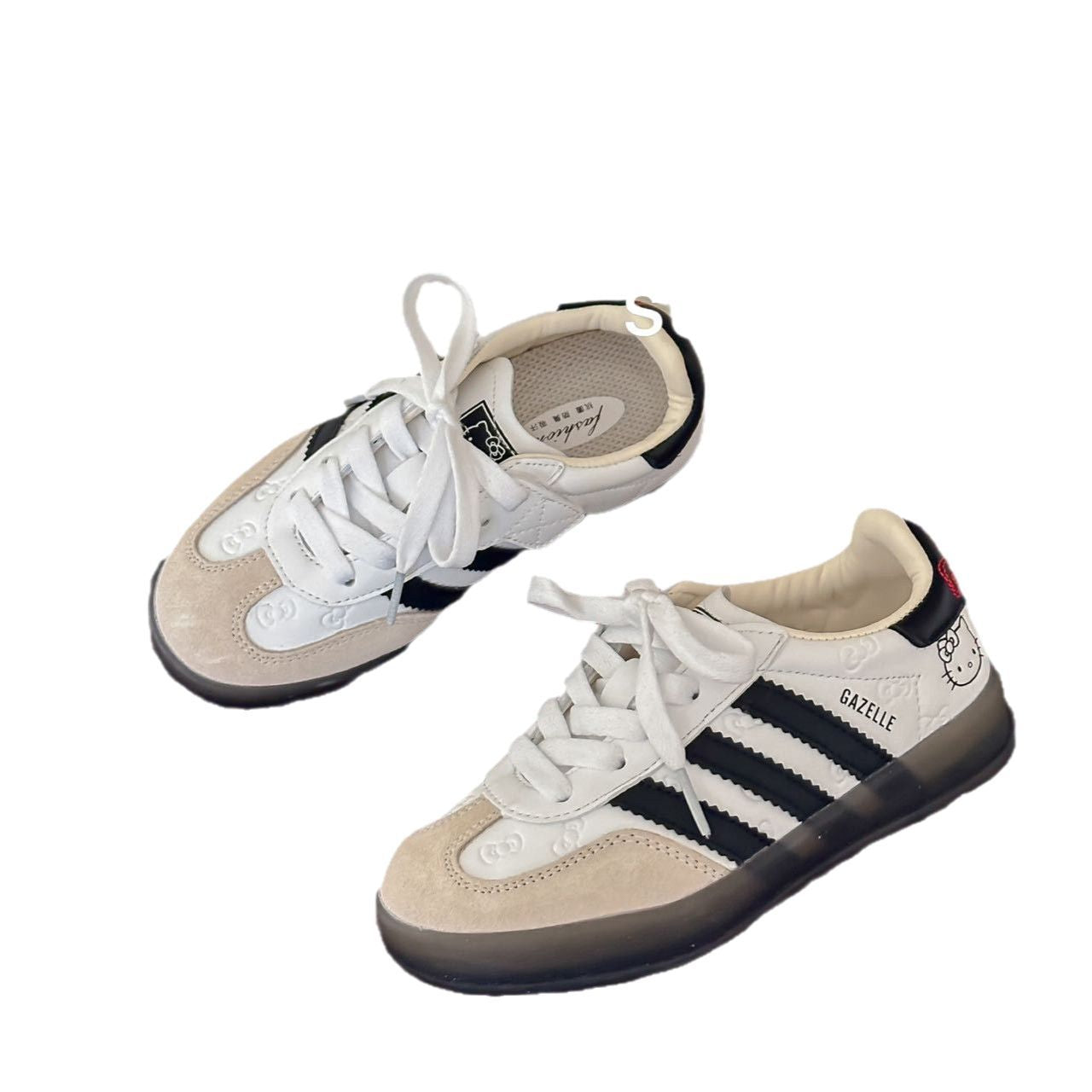 Children's German Training Autumn Cat Cute Sport Board Kid's Sneakers