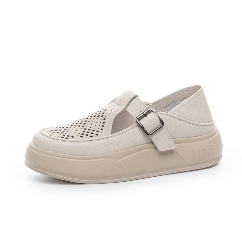Women's Genuine For Pregnant Toe Box Summer Sandals