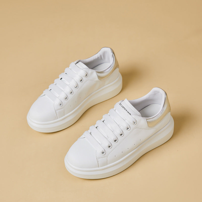 Women's Increasing Fashion Genuine Summer University Style Casual Shoes