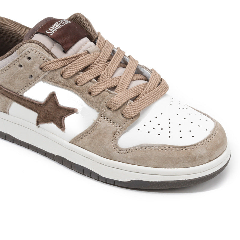 Creative Genuine Fashion Sports Color Matching Casual Shoes