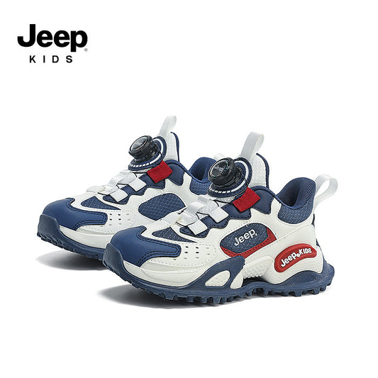 Children's Climbing Mesh Breathable Boys Running Shock Kid's Sneakers