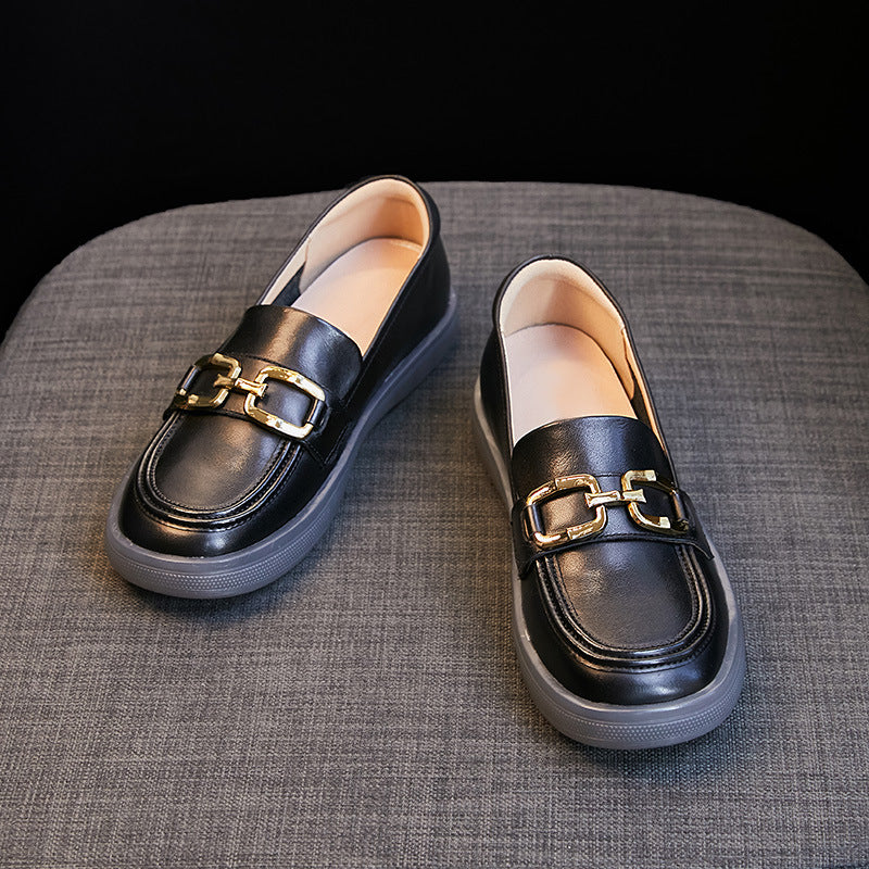 Women's Soft Bottom Retro French Style Mary Casual Shoes