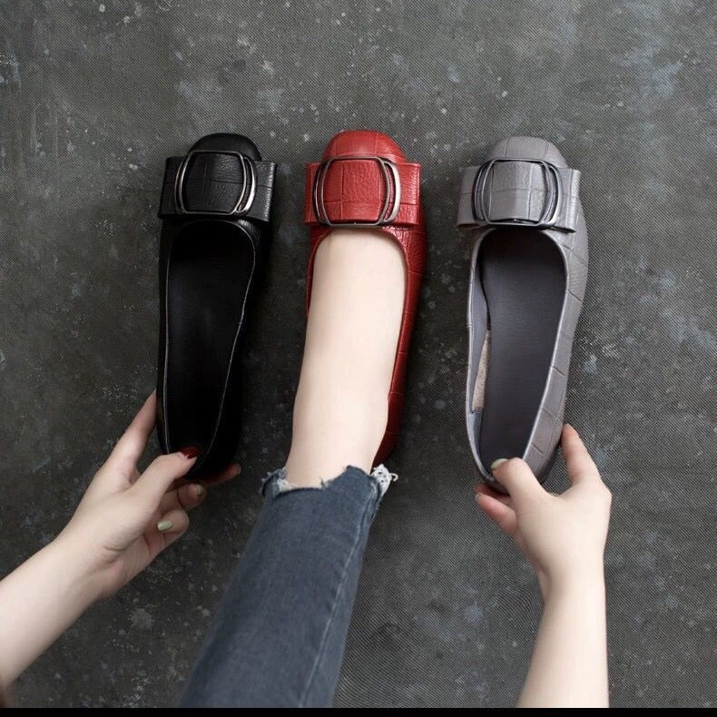 Women's Soft Bottom Leisure Round Toe Flat Women's Shoes