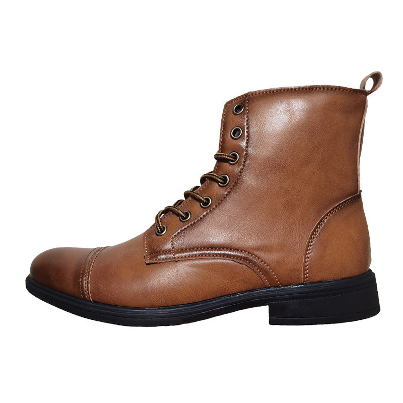 Men's Martin Fashion Plus Size Retro British Boots