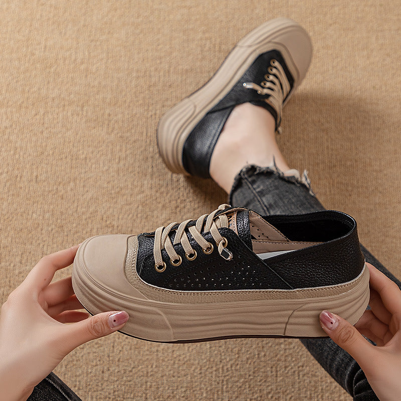 Women's Summer Versatile Two-way Large Size Breathable Women's Shoes