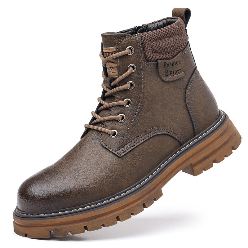 Men's Outdoor Martin Retro Motorcycle British Style Boots