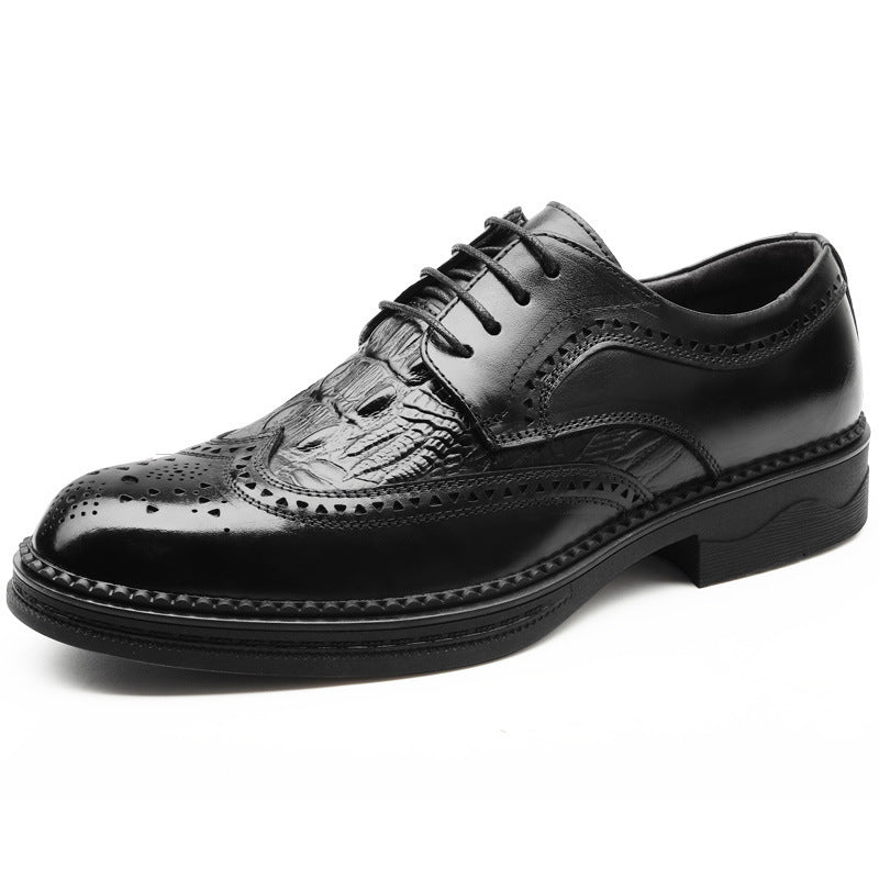 Men's Formal Wear Fashion Trend Autumn Breathable Trendy Leather Shoes