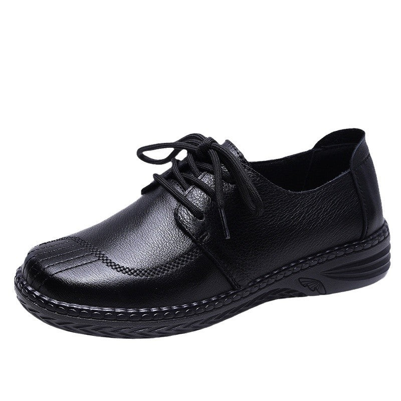 Women's Cowhide Soft Genuine Bottom Comfortable Pumps Casual Shoes