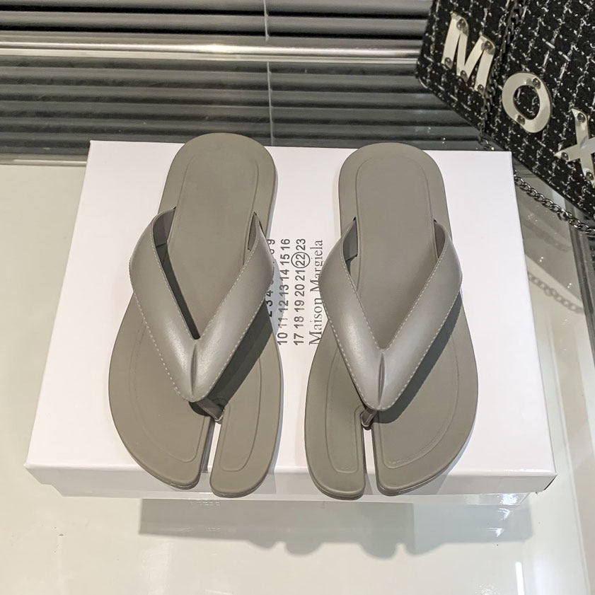 Women's Summer Fashion Couple Flat Open Finger Sandals