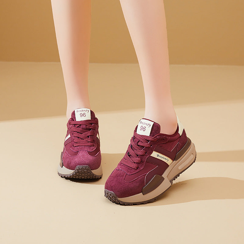 Women's Dad Autumn Korean Style Retro Fashion Trendy Women's Sports Shoes