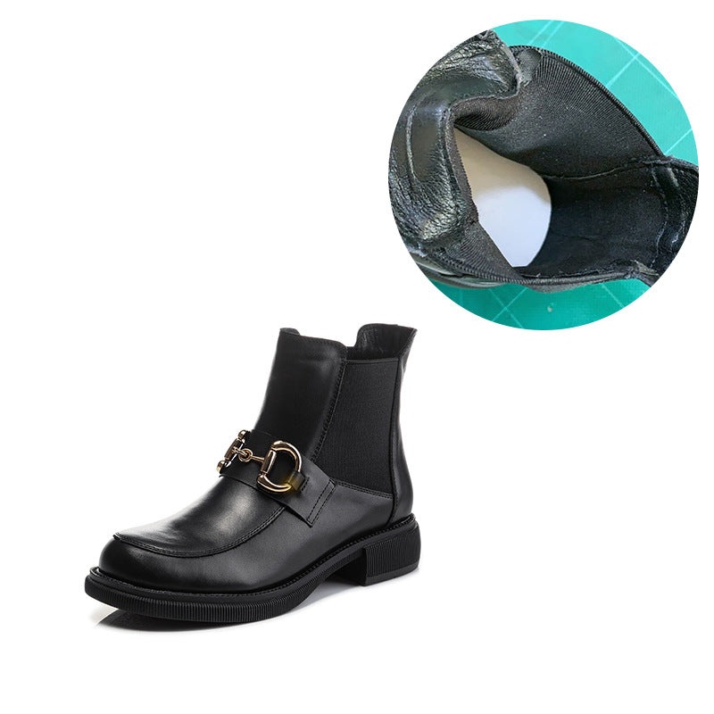 Women's Martin Autumn Plus Size Slip-on Ankle Boots