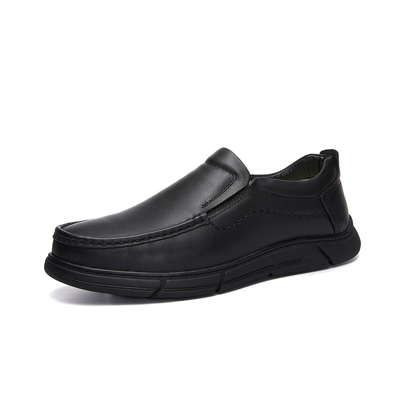 Men's Real Wool Soft Genuine Slip-on Warm Casual Shoes