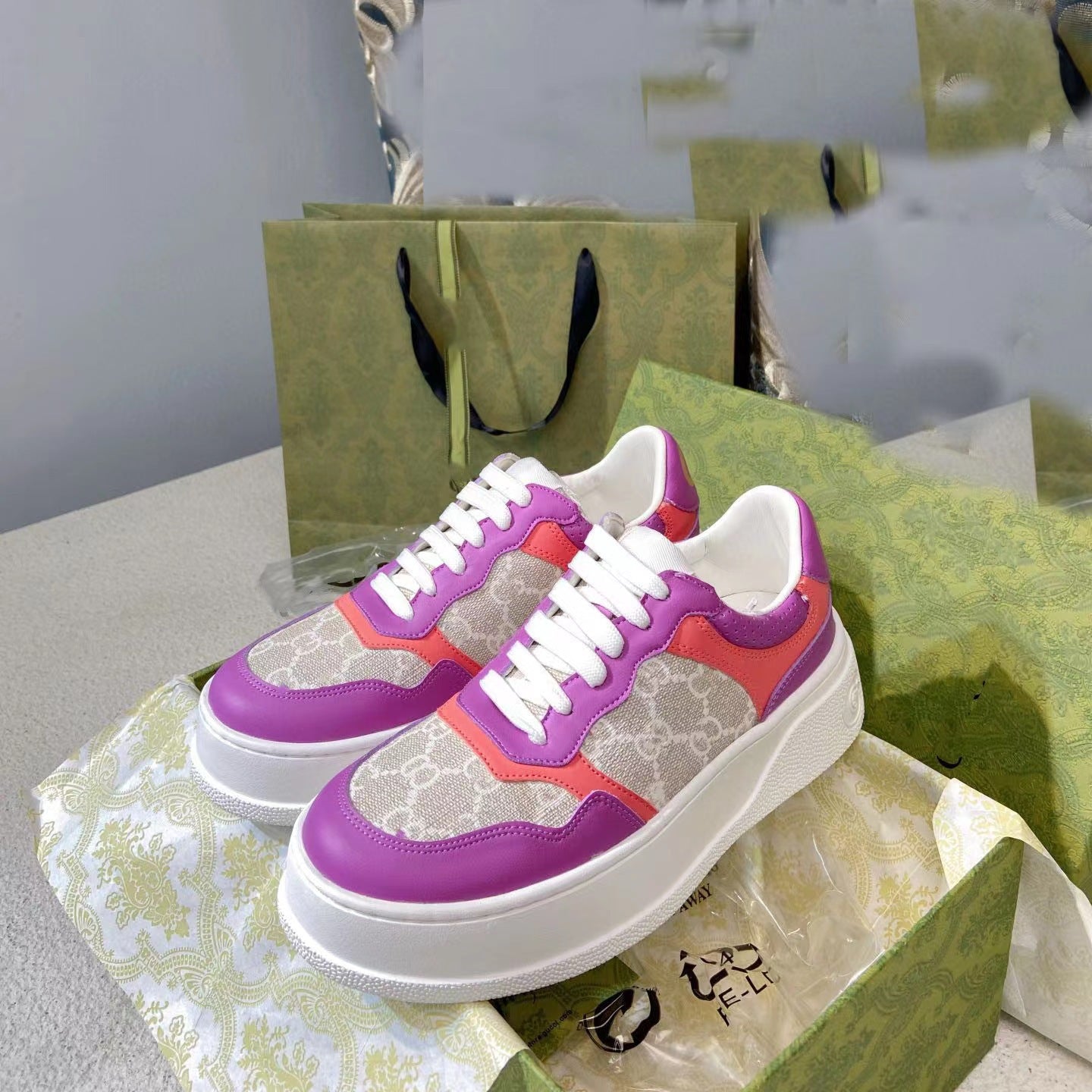 Home Couple Spring Thick Sole Increased Sneakers