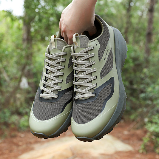 Men's Waterproof Hiking Live Broadcast Slow Running Sneakers