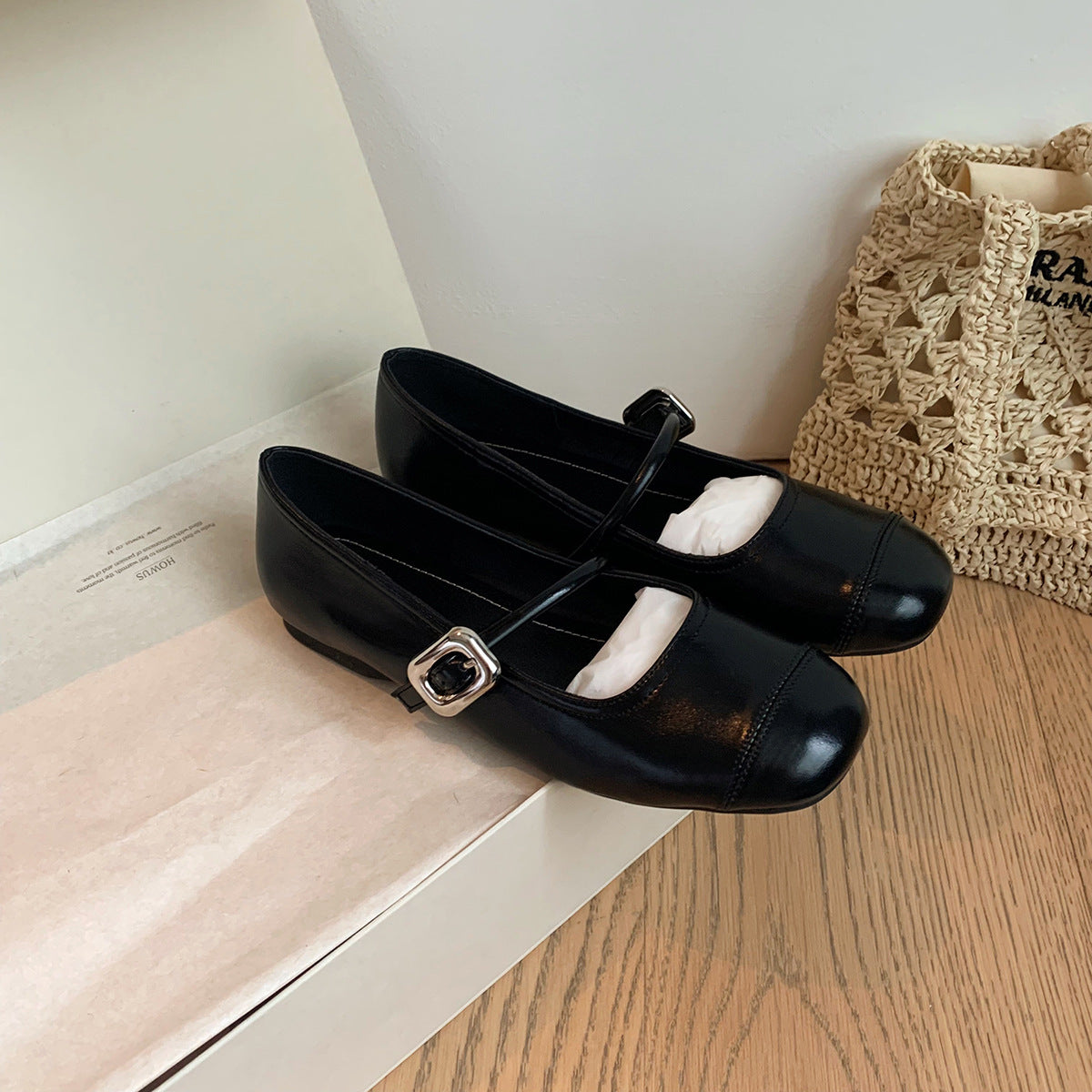 Women's Mouth Sier Small Flat Height Increasing Women's Shoes