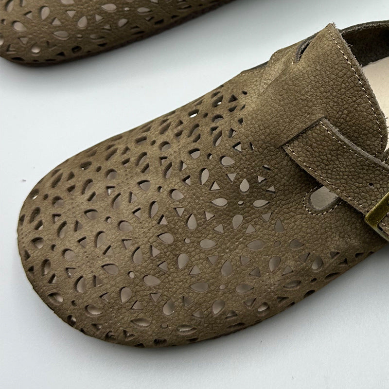 Women's Authentic Hollow Out Vintage Soft Bottom Casual Shoes