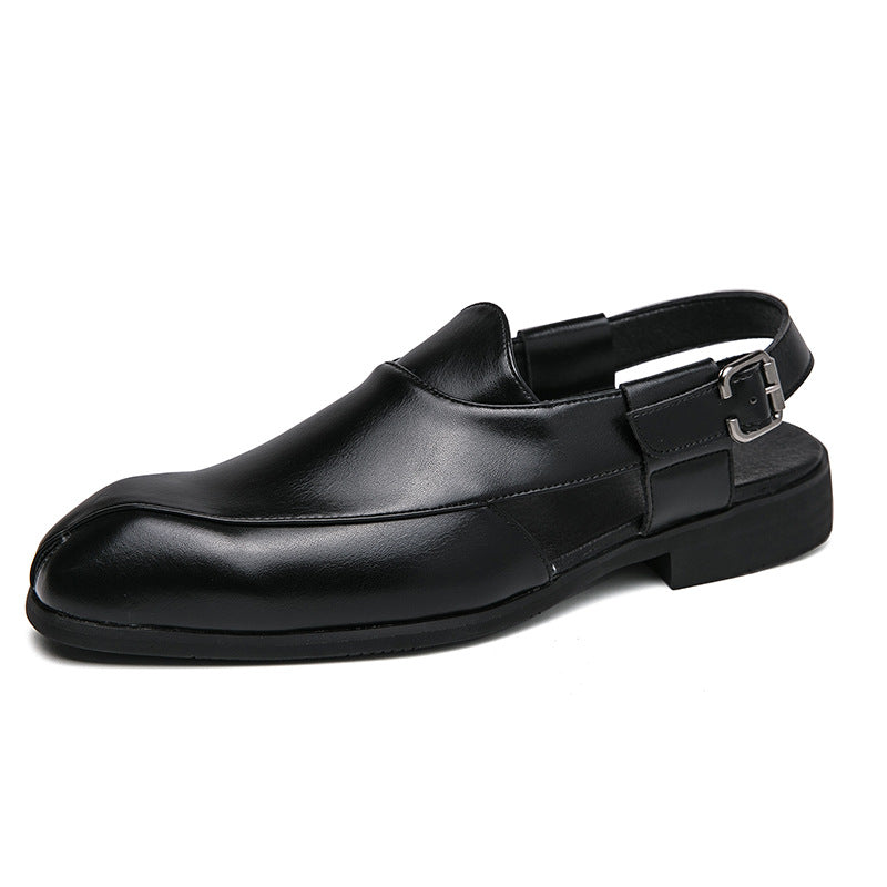 Men's Summer Plus Size Fashion Slip-on Trendy Leather Shoes