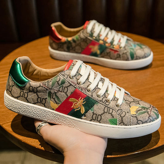 Men's Korean Trendy Wild Fashion Individual Breathable Sneakers