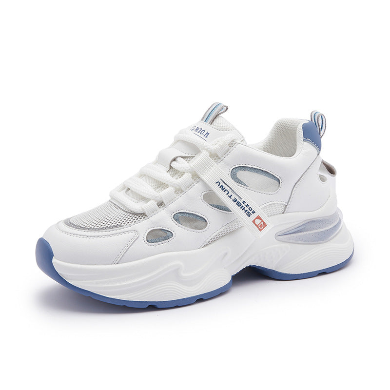 Women's Dad Summer Hollow Breathable Mesh Hole Sneakers