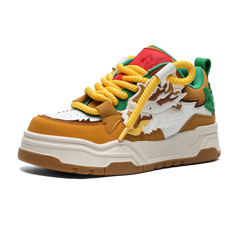 Men's Niche Homemade National Fashion Versatile Sports Sneakers