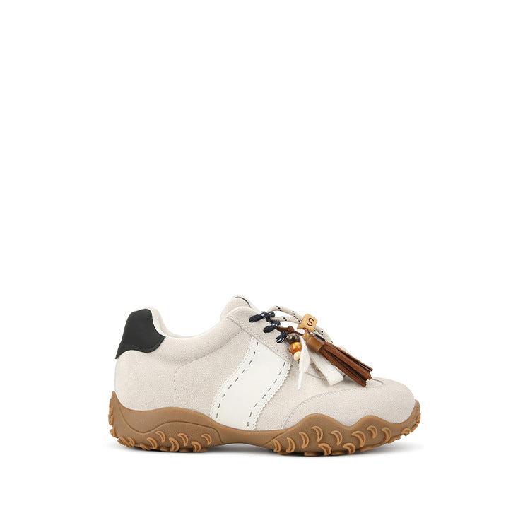 Women's Genuine Version Height Increasing Insole German Training Spring Small Women's Casual Shoes
