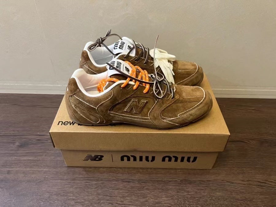 Summer Breathable Clunky Mesh Couples Running Women's Sports Shoes