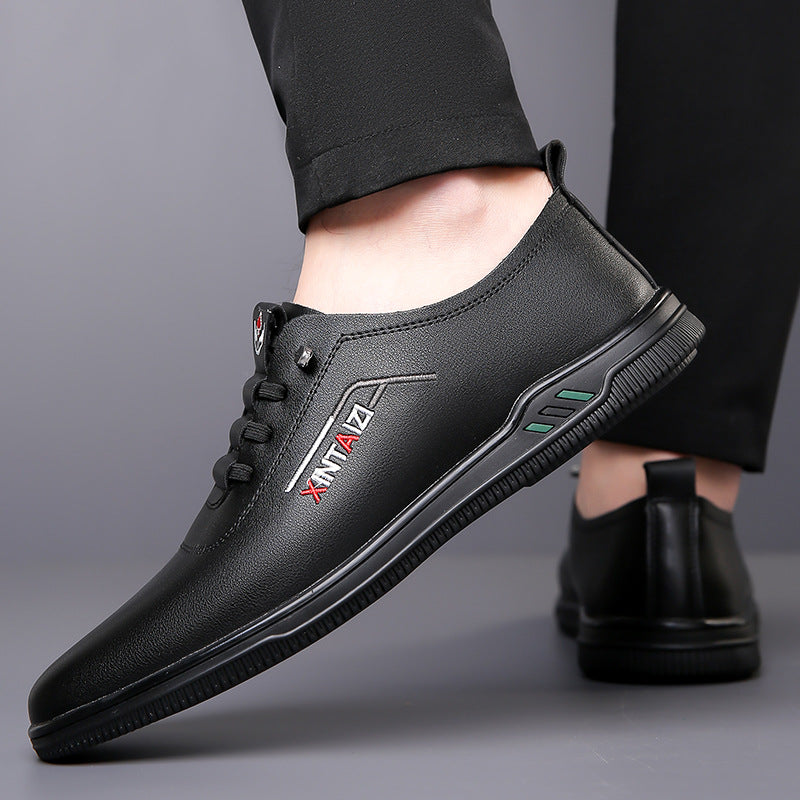 Men's White Springtide Flow Fashion Slip-on Soft Loafers