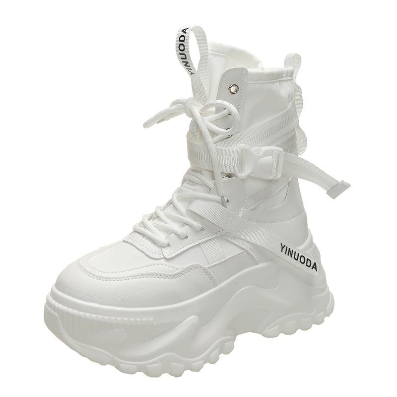 Women's Roman Style Spring Korean Platform Height Casual Shoes