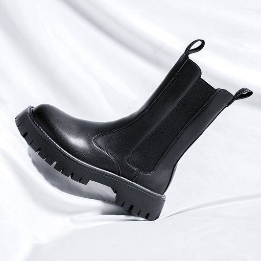 Men's Autumn Trendy Thick-soled Chelsea Martin Boots