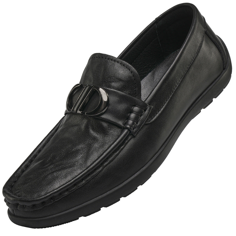 Men's Business Genuine Doug Retro Comfortable Pumps Loafers