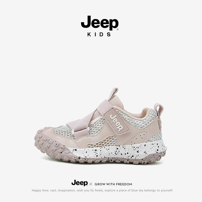 Children's Sports Summer Breathable Hollowed Mesh Soft Kid's Sneakers