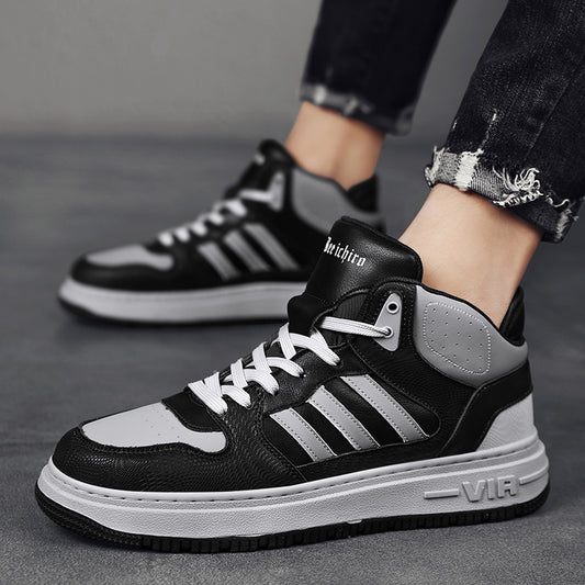 Men's Sports Board Green Fashion Fashionable Plus Sneakers