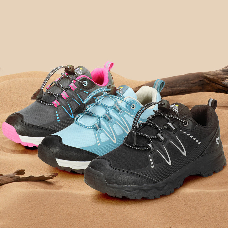 Children's Hiking Autumn Outdoor Medium Big Breathable Kid's Sneakers