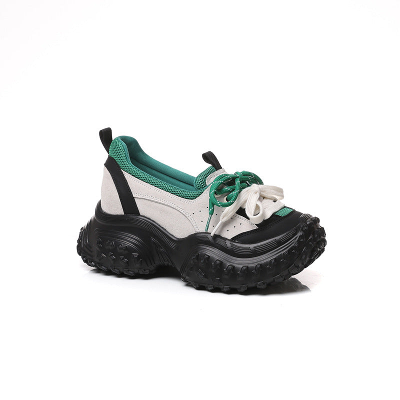 Women's Durian Bottom Height Increasing Show Feet Casual Shoes