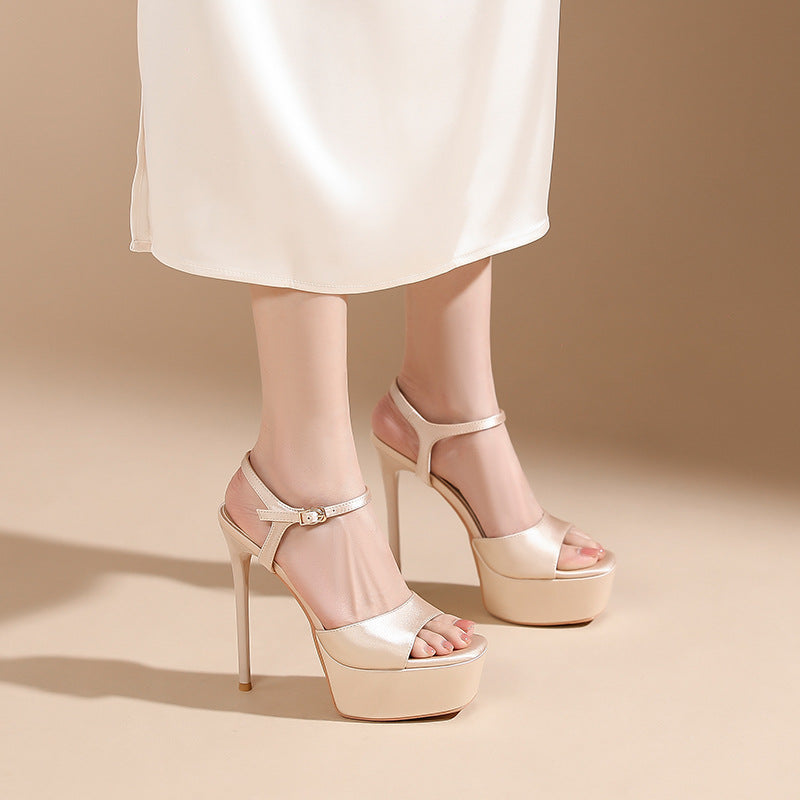 Women's Platform Not Tired Feet High Summer Heels