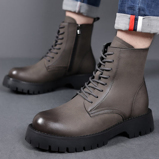 Men's Martin Fashion British Style Thick Sole Boots