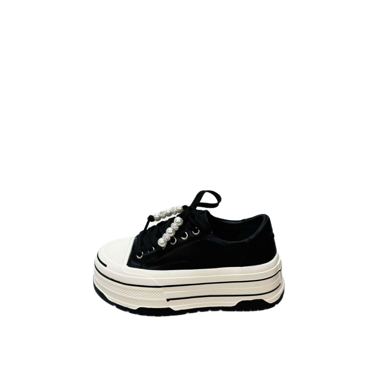 Women's Height Increasing Genuine Platform White Board Fashion Men's Shoes