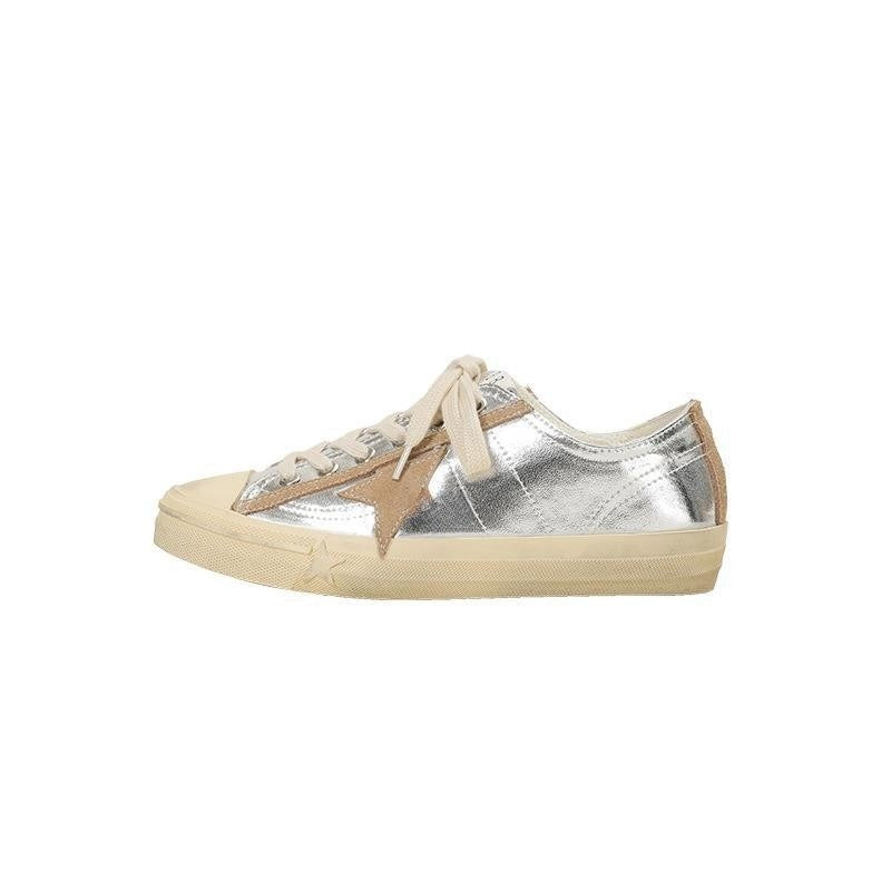 Women's Grape Mom Retro Dirty Board Distressed Casual Shoes