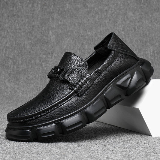 Men's Summer Breathable Hollow Soft Bottom Lazy Men's Shoes