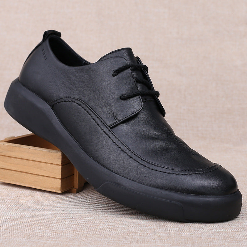 Men's Genuine Business Autumn Soft Bottom Versatile Leather Shoes