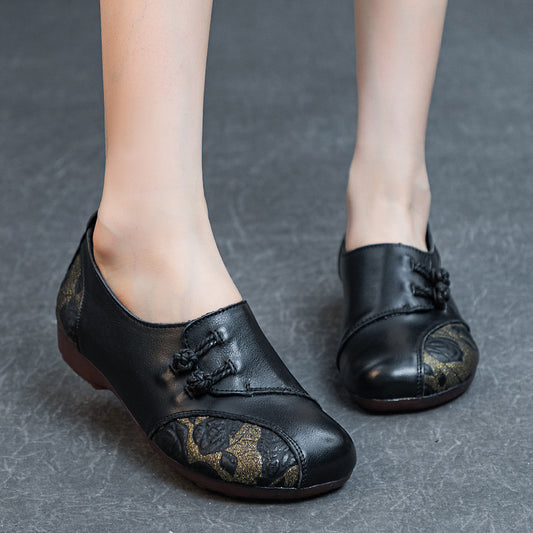 Women's Pumps Autumn Flat Soft Bottom First Casual Shoes
