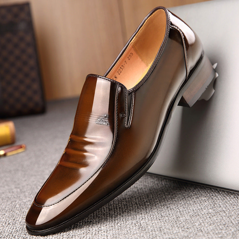Comfortable Men's British Formal Wear Office Leather Shoes